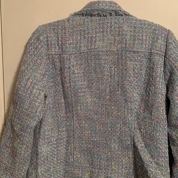 NEW TWEED LINED DRAPERS AND DAMONS RAVELED SZ PS - Picture 3 of 6